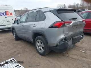 2021 Toyota RAV4 XLE with VIN 2T3P1RFVXMC218145, listed as a IAAI auction lot 41883543 with 3 mi miles. Bid and sale history available at carsss.com. Image 3.