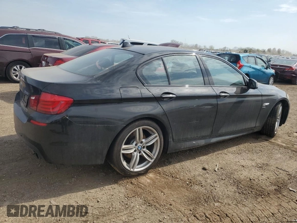2012 BMW 5 Series 535i xDrive with VIN WBAFU7C59CDU66048, listed as a Copart auction lot 54425735 with 161,224 mi miles and Clean Title. Bid and sale history available at carsss.com. Image 3.