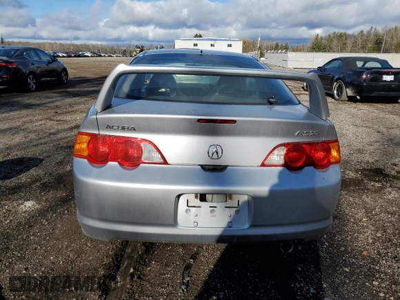 2003 Acura RSX with VIN JH4DC53833C802485, listed as a Copart auction lot 82262064 with 0 mi miles and Salvage Title. Bid and sale history available at carsss.com. Image 6.