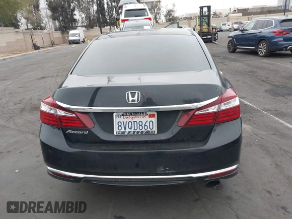 2016 Honda Accord Sedan LX with VIN 1HGCR2F35GA104683, listed as a IAAI auction lot 42046955 with 197,261 mi miles. Bid and sale history available at carsss.com. Image 17.
