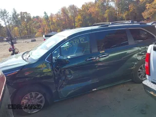 2024 Toyota Sienna XLE with VIN 5TDJSKFC2RS147426, listed as a IAAI auction lot 40587895 with 2,143 mi miles and . Bid and sale history available at DreamBid. Image 14.