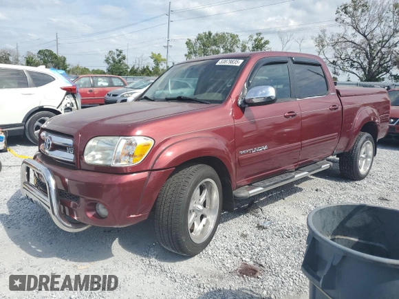 2005 Toyota Tundra Limited z VIN 5TBET38145S464658, wystawiony jako Copart lot #53879835 z przebiegiem 190 038 mil mil oraz Szkoda całkowita • Salvage title. Historia ofert i sprzedaży dostępna na DreamBid. Obrazek 1.