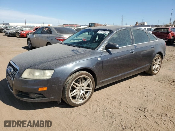 2008 Audi A6 z VIN WAUDV74F48N032472, wystawiony jako Copart lot #44082765 z przebiegiem 162 570 mil mil oraz Czysty tytuł • Clean title. Historia ofert i sprzedaży dostępna na DreamBid. Obrazek 1.