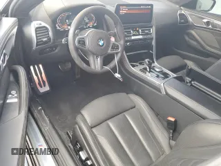 2025 BMW 8 Series 840i with VIN WBAAE4C04SCS91996, listed as a Copart auction lot 43319785 with 7,345 mi miles and Clean Title. Bid and sale history available at DreamBid. Image 8.