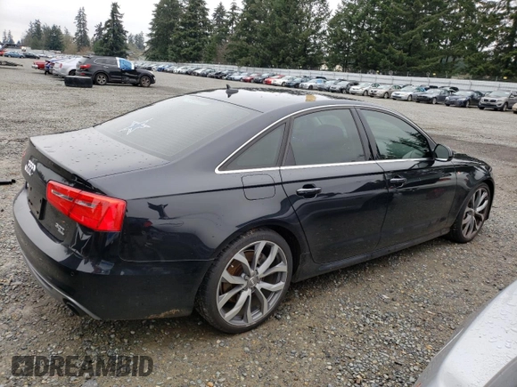2013 Audi A6 3.0T Prestige with VIN WAUJGAFCXDN088326, listed as a Copart auction lot 87369724 with 138,864 mi miles and Clean Title. Bid and sale history available at carsss.com. Image 3.