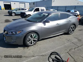 2016 Nissan Maxima SL with VIN 1N4AA6AP4GC441502, listed as a Copart auction lot 63307305 with 109,760 mi miles and Salvage title. Bid and sale history available at DreamBid. Image 1.