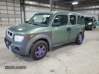 2003 Honda Element EX z VIN 5J6YH28573L035686, wystawiony jako Copart lot #55678465 z przebiegiem 105 585 mil mil oraz Szkoda całkowita • Salvage title. Historia ofert i sprzedaży dostępna na DreamBid. Obrazek 1.
