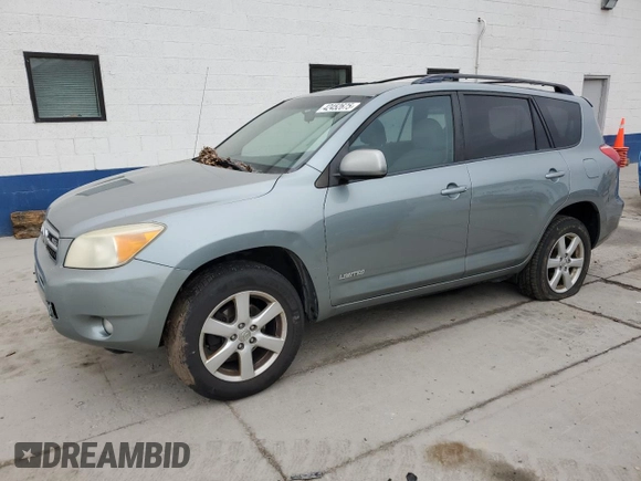 2007 Toyota RAV4 Limited with VIN JTMZK34V375006784, listed as a Copart auction lot 42452675 with 243,340 mi miles and Salvage Title. Bid and sale history available at carsss.com. Image 1.