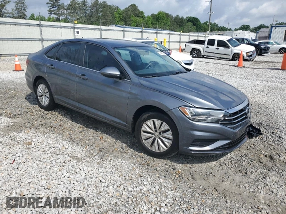2019 Volkswagen Jetta S with VIN 3VWC57BU7KM201625, listed as a Copart auction lot 54822215 with Not provided miles and Salvage title. Bid and sale history available at DreamBid. Image 4.