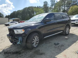 2015 Dodge Durango SXT with VIN 1C4RDJAG2FC723465, listed as a Copart auction lot 55413375 with 160,459 mi miles and Salvage title. Bid and sale history available at DreamBid. Image 1.