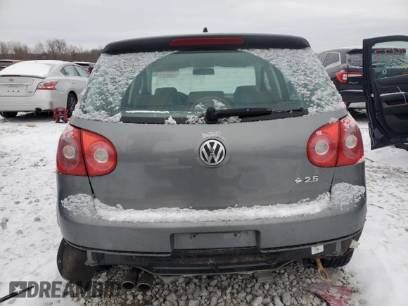 2007 Volkswagen Rabbit z VIN WVWDR71K97W060866, wystawiony jako Copart lot #41377325 z przebiegiem 117 100 mil mil oraz Czysty tytuł • Clean title. Historia ofert i sprzedaży dostępna na DreamBid. Obrazek 6.