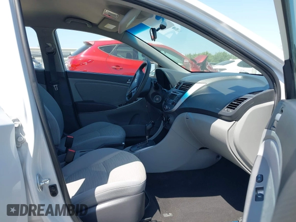 2017 Hyundai Accent SE with VIN KMHCT5AE0HU365659, listed as a IAAI auction lot 41989023 with 142,416 mi miles. Bid and sale history available at carsss.com. Image 5.