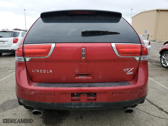 2011 Lincoln MKX with VIN 2LMDJ8JK8BBJ13614, listed as a Copart auction lot 49722575 with 161,221 mi miles and Salvage Title. Bid and sale history available at carsss.com. Image 6.