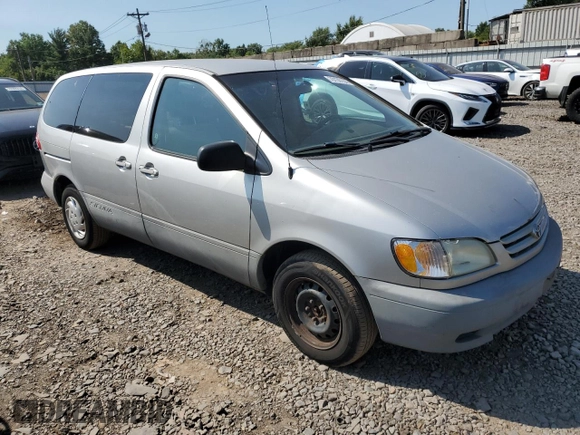 2001 Toyota Sienna CE with VIN 4T3ZF19C41U385312, listed as a Copart auction lot 70130104 with 254,488 mi miles and Clean Title. Bid and sale history available at carsss.com. Image 4.