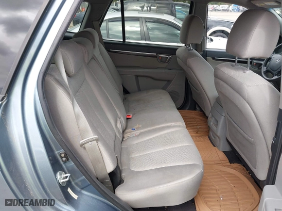 2009 Hyundai Santa Fe GLS with VIN 5NMSG13DX9H319699, listed as a IAAI auction lot 41949510 with 188,739 mi miles. Bid and sale history available at carsss.com. Image 8.