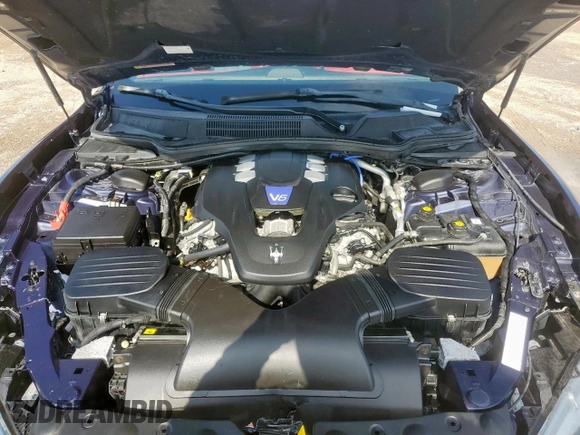 2019 Maserati Ghibli S Q4 GranLusso с VIN ZAM57YTLXK1314852, выставлен на аукционе Copart как лот 57272105 с пробегом 19 175 миль миль и Списание • Salvage title. История ставок и продаж доступна на DreamBid. Изображение 11.