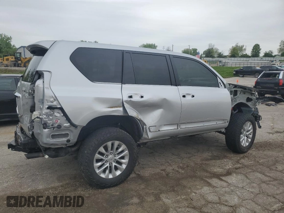 2017 Lexus GX 460 z VIN JTJBM7FX5H5168660, wystawiony jako Copart lot #55410675 z przebiegiem 128 599 mil mil oraz Szkoda całkowita • Salvage title. Historia ofert i sprzedaży dostępna na DreamBid. Obrazek 3.