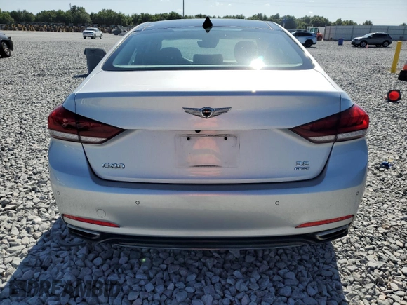 2019 Genesis G80 3.8L with VIN KMHGN4JE0KU299269, listed as a Copart auction lot 52155675 with 65,743 mi miles and Salvage title. Bid and sale history available at DreamBid. Image 6.