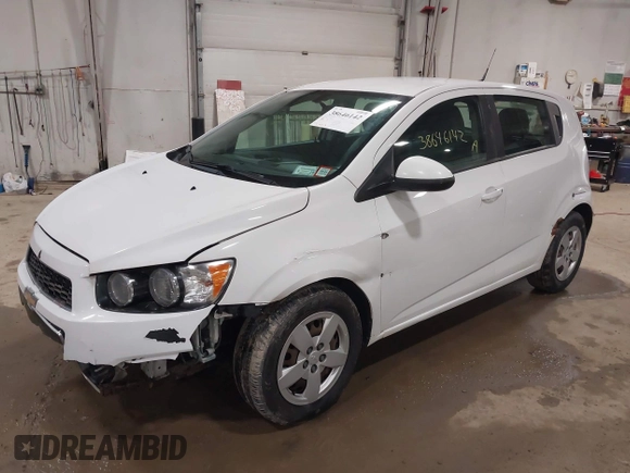 2014 Chevrolet Sonic LS with VIN 1G1JA6SG4E4208132, listed as a IAAI auction lot 38646142 with 154,013 mi miles and . Bid and sale history available at DreamBid. Image 2.