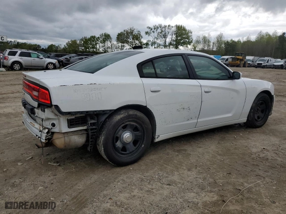 2014 Dodge Charger Police with VIN 2C3CDXAT8EH132983, listed as a Copart auction lot 52915705 with 234,573 mi miles and Salvage Title. Bid and sale history available at carsss.com. Image 3.