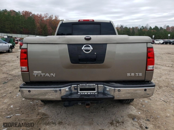 2007 Nissan Titan LE with VIN 1N6BA07B17N201221, listed as a Copart auction lot 81855114 with 167,545 mi miles and Clean Title. Bid and sale history available at carsss.com. Image 6.