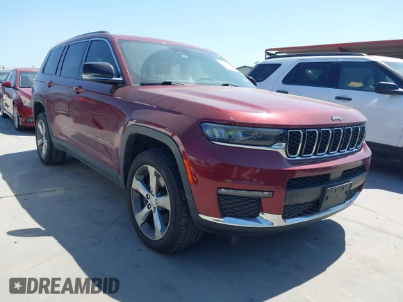 2021 Jeep Grand Cherokee Limited with VIN 1C4RJJBG1M8207699, listed as a IAAI auction lot 42013837 with 105,589 mi miles and . Bid and sale history available at DreamBid. Image 1.