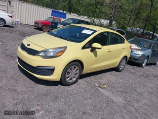 2016 Kia Rio LX with VIN KNADM4A37G6544196, listed as a IAAI auction lot 41998845 with 100,518 mi miles. Bid and sale history available at carsss.com. Image 2.
