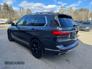 2019 BMW X7 xDrive40i z VIN 5UXCW2C55KLB44273, wystawiony jako Copart lot #54593875 z przebiegiem 135 765 mil mil oraz Czysty tytuł • Clean title. Historia ofert i sprzedaży dostępna na DreamBid. Obrazek 3.