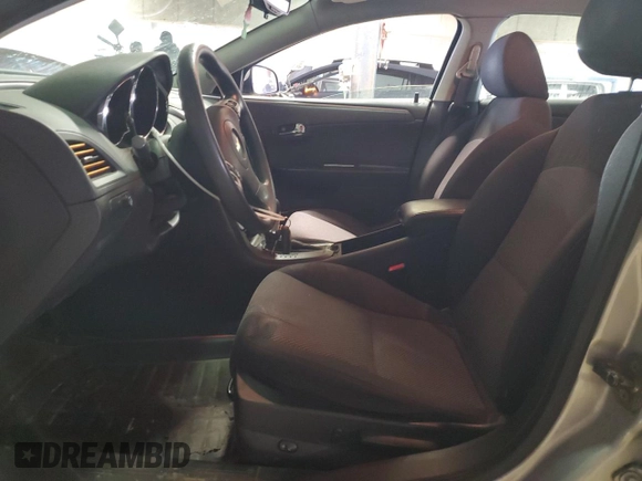 2012 Chevrolet Malibu 1LT with VIN 1G1ZC5E03CF279958, listed as a Copart auction lot 45848145 with 186,982 mi miles and Salvage Title. Bid and sale history available at DreamBid. Image 7.