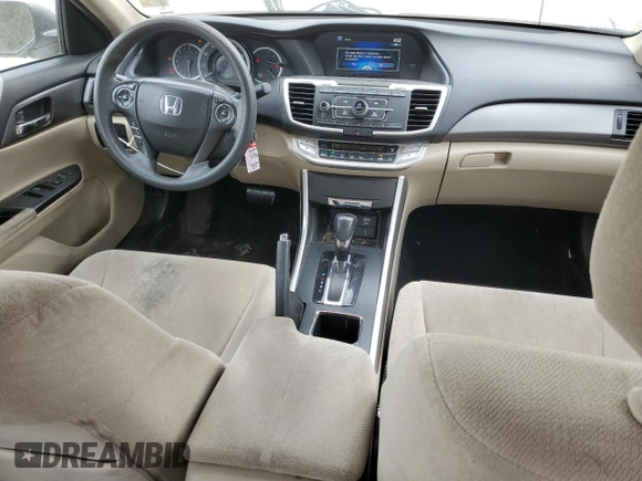 2013 Honda Accord LX z VIN 1HGCR2F31DA053498, wystawiony jako Copart lot #54862855 z przebiegiem 244 365 mil mil oraz Szkoda całkowita • Salvage title. Historia ofert i sprzedaży dostępna na DreamBid. Obrazek 8.
