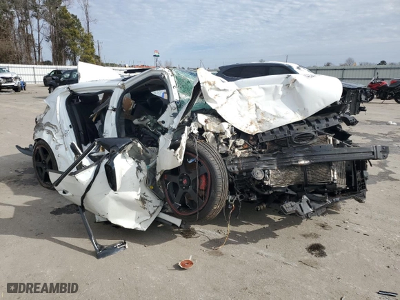 2013 Hyundai Veloster Turbo w/Black Int with VIN KMHTC6AE8DU096617, listed as a Copart auction lot 42381165 with 0 mi miles and Salvage Title. Bid and sale history available at carsss.com. Image 4.