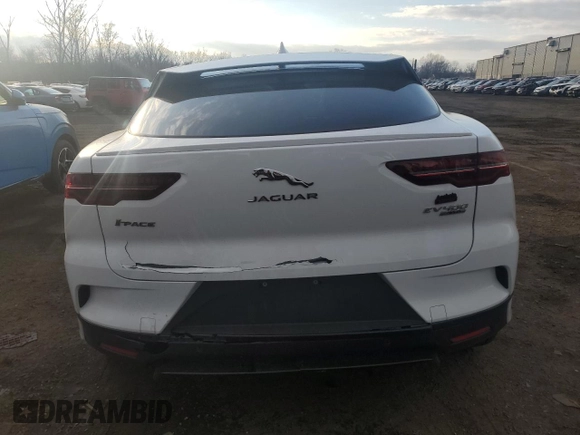 2020 Jaguar I-Pace HSE with VIN SADHD2S13L1F85932, listed as a Copart auction lot 87376284 with Not provided miles and Salvage title. Bid and sale history available at DreamBid. Image 6.