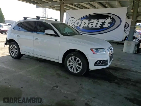 2016 Audi Q5 Premium with VIN WA1C2AFP5GA075146, listed as a Copart auction lot 55075805 with 67,622 mi miles and Salvage title. Bid and sale history available at DreamBid. Image 13.