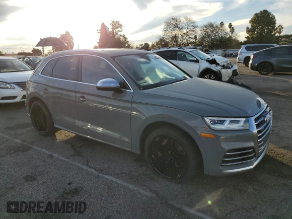 2019 Audi SQ5 Premium Plus with VIN WA1B4AFY5K2002974, listed as a Copart auction lot 36189633 with 27,979 mi miles. Bid and sale history available at carsss.com. Image 4.