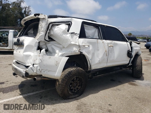 2019 Toyota 4Runner SR5 with VIN JTEBU5JR9K5695720, listed as a Copart auction lot 60170145 with Not provided miles and Salvage title. Bid and sale history available at DreamBid. Image 3.