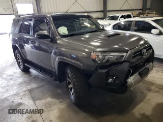 2022 Toyota 4Runner TRD Off Road Premium with VIN JTERU5JR0N5972743, listed as a Copart auction lot 44422585 with 107,559 mi miles and Salvage Title. Bid and sale history available at DreamBid. Image 4.