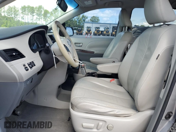 2011 Toyota Sienna XLE AAS with VIN 5TDYK3DC2BS011343, listed as a Copart auction lot 61223675 with 187,206 mi miles and Salvage title. Bid and sale history available at DreamBid. Image 7.