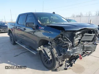2021 Chevrolet Silverado 1500 LT Trail Boss with VIN 1GCPYFED3MZ132225, listed as a IAAI auction lot 41743419 with 125,088 mi miles and . Bid and sale history available at DreamBid. Image 1.