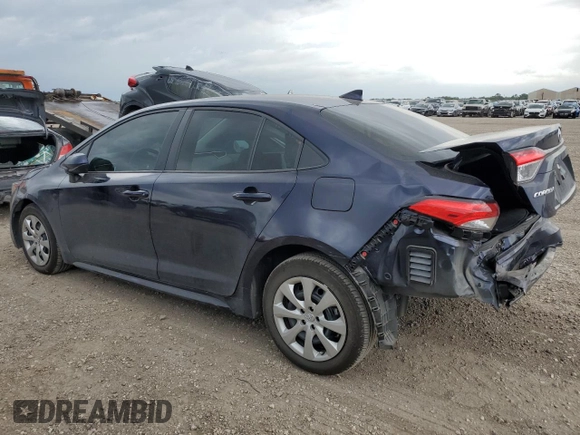 2024 Toyota Corolla LE с VIN 5YFB4MDE6RP163331, выставлен на аукционе Copart как лот 55592175 с пробегом 7 961 миль миль и Списание • Salvage title. История ставок и продаж доступна на DreamBid. Изображение 2.