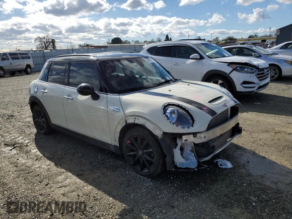 2019 MINI Hardtop 4 Door Cooper S with VIN WMWXU3C51K2H88452, listed as a Copart auction lot 44001965 with 64,968 mi miles and Salvage title. Bid and sale history available at DreamBid. Image 4.
