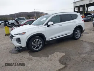2019 Hyundai Santa Fe Limited with VIN 5NMS5CAD8KH048247, listed as a IAAI auction lot 41639121 with 66,627 mi miles. Bid and sale history available at carsss.com. Image 18.