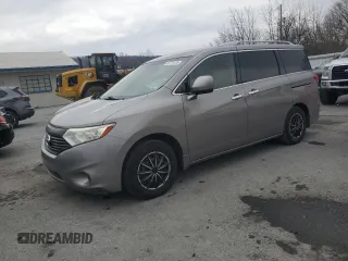2013 Nissan Quest LE with VIN JN8AE2KP7D9069057, listed as a Copart auction lot 46721615 with 128,745 mi miles and Clean Title. Bid and sale history available at carsss.com. Image 1.