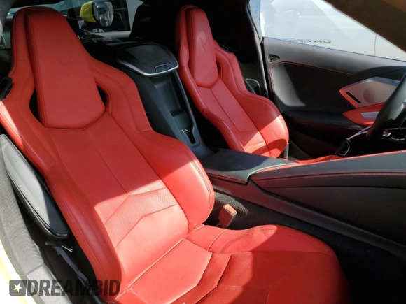 2024 Chevrolet Corvette 2LT with VIN 1G1YB2D48R5108980, listed as a Copart auction lot 62026825 with 19,552 mi miles and Salvage title. Bid and sale history available at DreamBid. Image 10.