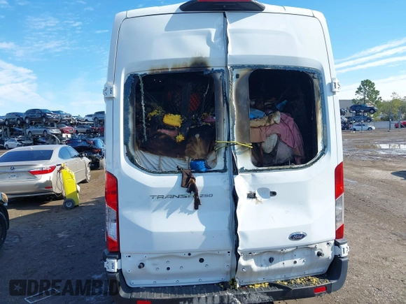 2020 Ford Transit Cargo with VIN 1FTBR3X82LKA42643, listed as a IAAI auction lot 41398109 with Not Provided miles. Bid and sale history available at carsss.com. Image 14.