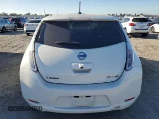 2017 Nissan LEAF SL with VIN 1N4BZ0CP4HC304763, listed as a Copart auction lot 73231214 with 80,287 mi miles and Salvage Title. Bid and sale history available at carsss.com. Image 6.