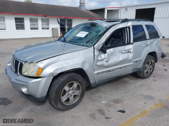 2007 Jeep Grand Cherokee Laredo with VIN 1J8GS48K57C545151, listed as a IAAI auction lot 41959178 with 148,534 mi miles. Bid and sale history available at carsss.com. Image 17.