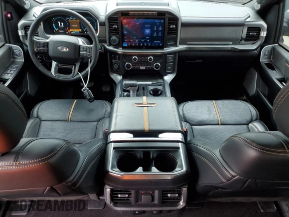 2022 Ford F-150 XL with VIN 1FTFW1EDXNFA24966, listed as a Copart auction lot 49545105 with 33,704 mi miles and Salvage Title. Bid and sale history available at DreamBid. Image 8.
