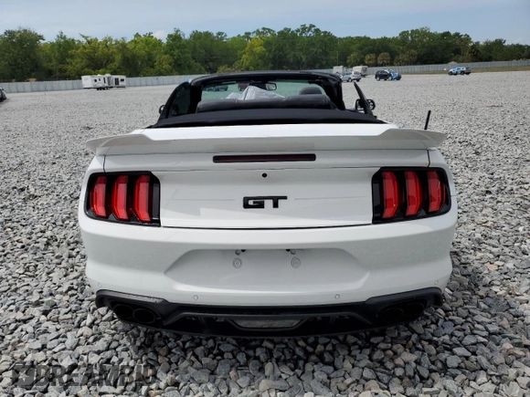 2018 Ford Mustang GT Premium with VIN 1FATP8FF6J5153639, listed as a Copart auction lot 50065995 with 24,979 mi miles and Salvage title. Bid and sale history available at DreamBid. Image 6.