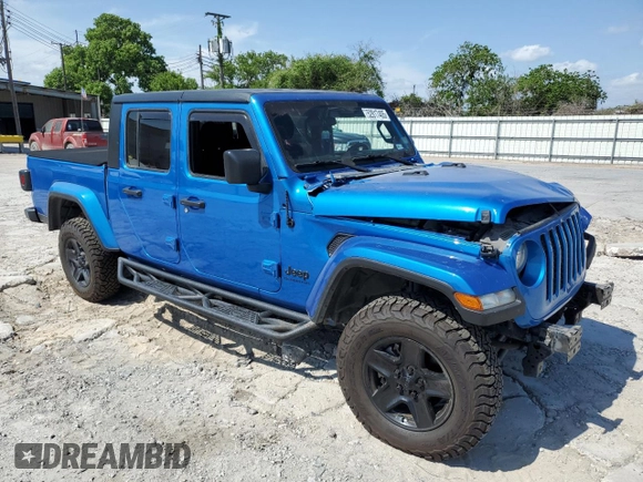 2021 Jeep Gladiator Sport S z VIN 1C6HJTAG0ML560089, wystawiony jako Copart lot #52817405 z przebiegiem 100 595 mil mil oraz Szkoda całkowita • Salvage title. Historia ofert i sprzedaży dostępna na DreamBid. Obrazek 4.