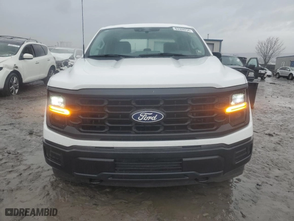 2024 Ford F-150 XL with VIN 1FTFW1L59RKD89924, listed as a Copart auction lot 83309234 with 10,278 mi miles and Salvage Title. Bid and sale history available at carsss.com. Image 5.